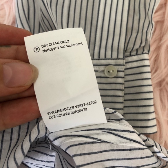 Vince Cotton Striped Large - Picture 7 of 7